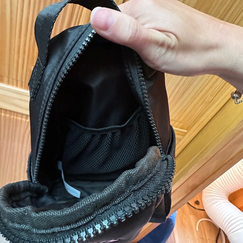 BuffBunny Sleek Black Mini Game Changer Backpack - Picture 3 of 3